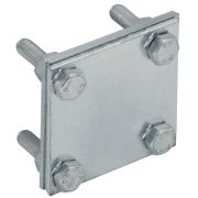 Зажим крестообразный с раздел. полоса-полоса 40мм оцинк. сталь HDZ IEK ZCC68-14-1-40