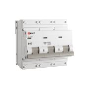 Выключатель автоматический модульный 3п D 25А 10кА ВА 47-100 PROxima EKF mcb47100-3-25D-pro