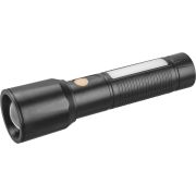 Фонарь аккумуляторный ручной 90 863 OPT-CP07-ACCU пласт.1LED 5Вт+6LED 1.2Вт li-ion 1.2А.ч 4 реж. ОНЛАЙТ 90863