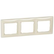 Рамка 3-м Valena горизонт. сл. кость (DIY-упак.) IEK 695633