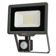 Прожектор светодиодный PFL-C3 SENSOR 20Вт 6500К IP65 ДО закален. прозр. стекло датчик движения инфракрасный Pro JazzWay 5026926A