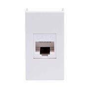 Розетка компьютерная 1-м 1мод. Viva RJ45 кат.6 бел. DKC 45058